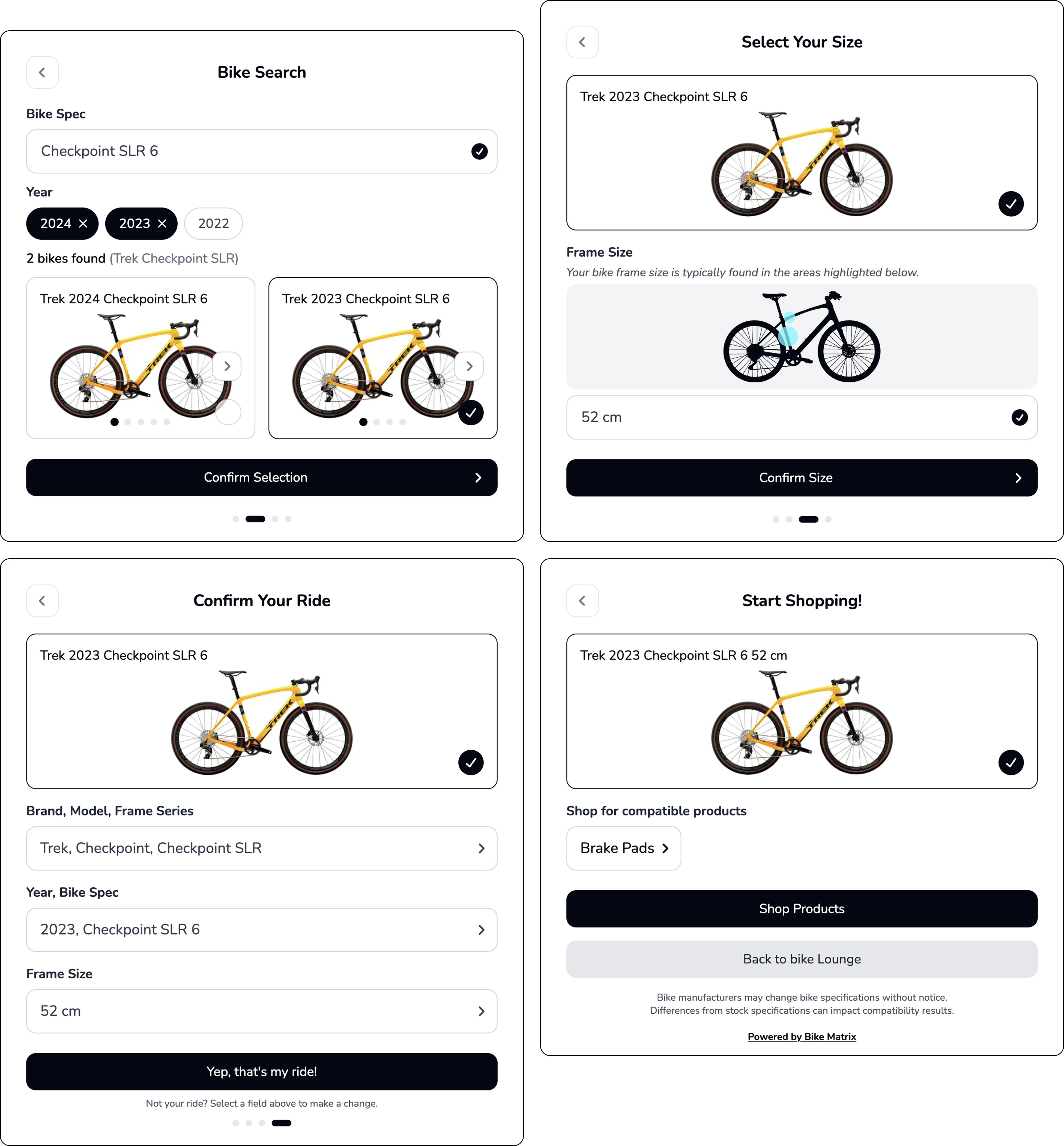 Bike Selector